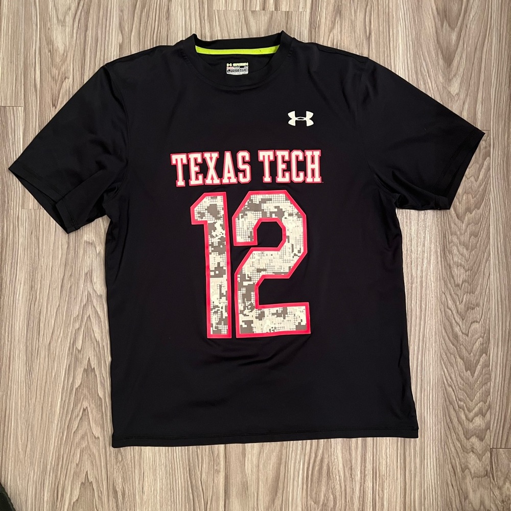 Texas Tech Cfb Performance Under Armour Shirt - image 2